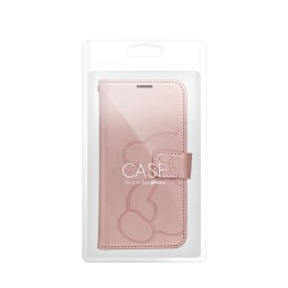 Flip case for Samsung A26 5G Mezzo Book teddy bear rose gold
