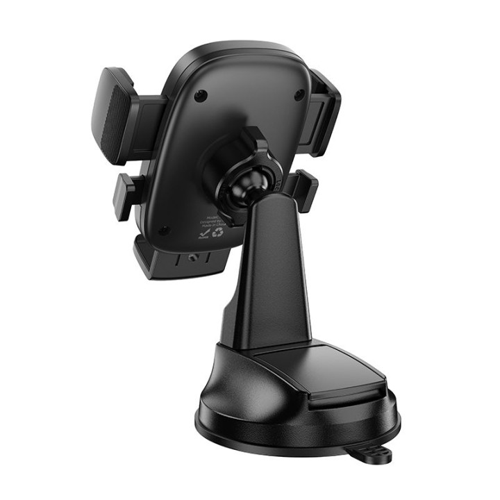 Phone holder for car universal Hoco for dashboard H76 black