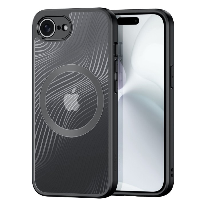 DUX DUCIS case AIMO MAG compatible with Magsafe for IPHONE 16e (SE4 2025) / 17e black