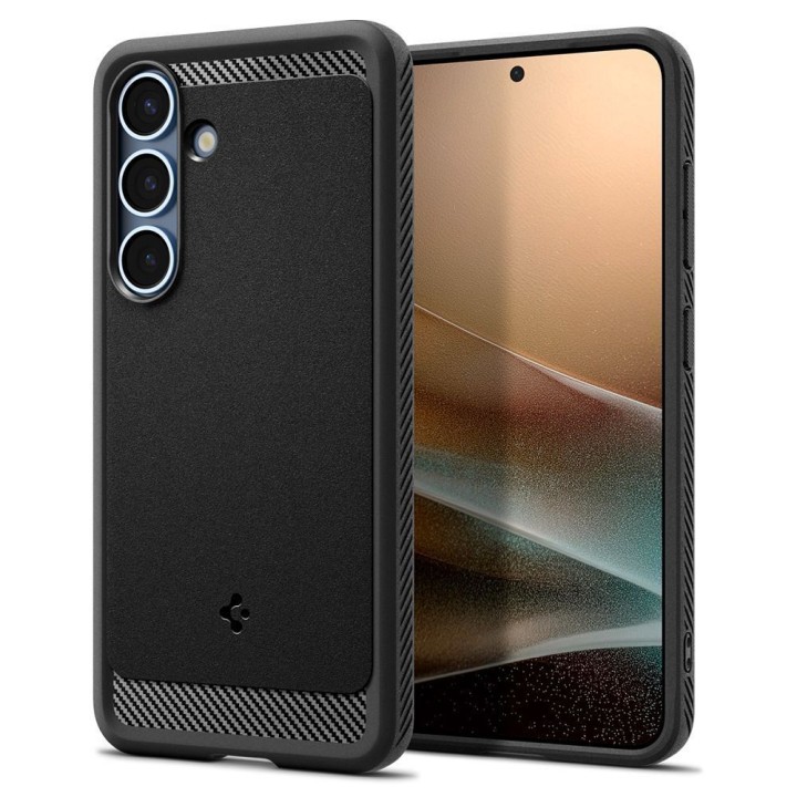 SPIGEN чехол RUGGED ARMOR MAG совместимый с MagSafe для SAMSUNG S25 матовый черный