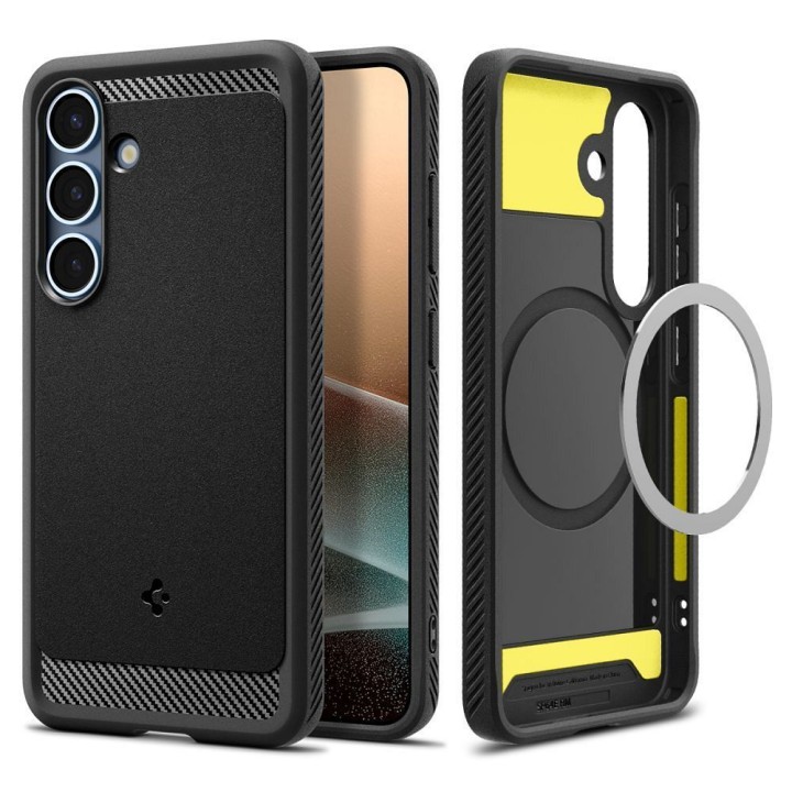 SPIGEN чохол RUGGED ARMOR MAG сумісний з Magsafe для SAMSUNG S25 matte black
