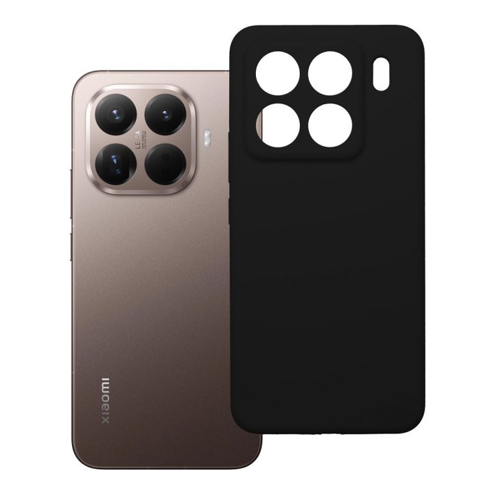 Чохол для Xiaomi 15 PRO Silicone 2mm (camera protection) чорний
