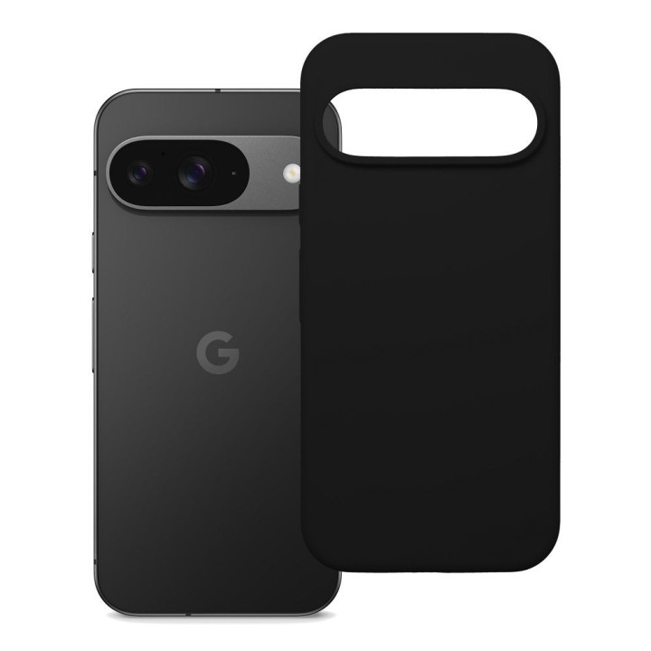 Чохол для Google Pixel 9 Silicone 2mm (camera protection) чорний