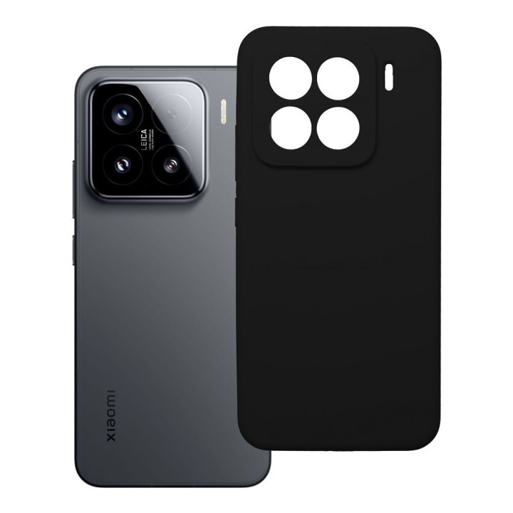 Case for Xiaomi 15 Silicone 2mm (camera protection) black