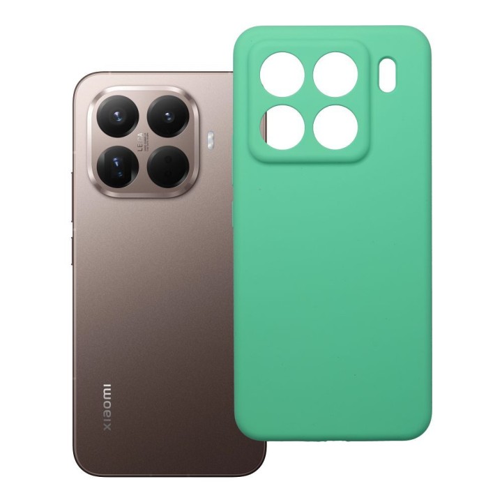 Case for Xiaomi 15 PRO Silicone 2mm (camera protection) mint