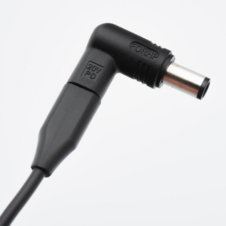Universal laptop power supply 65W Forcell F-Energy USB C + 6 tips E856 black