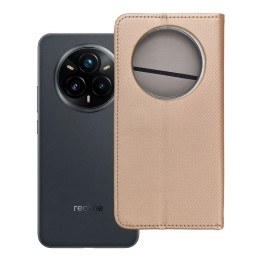 Etui z klapką na Realme 14 PRO PLUS Smart Case Book złote