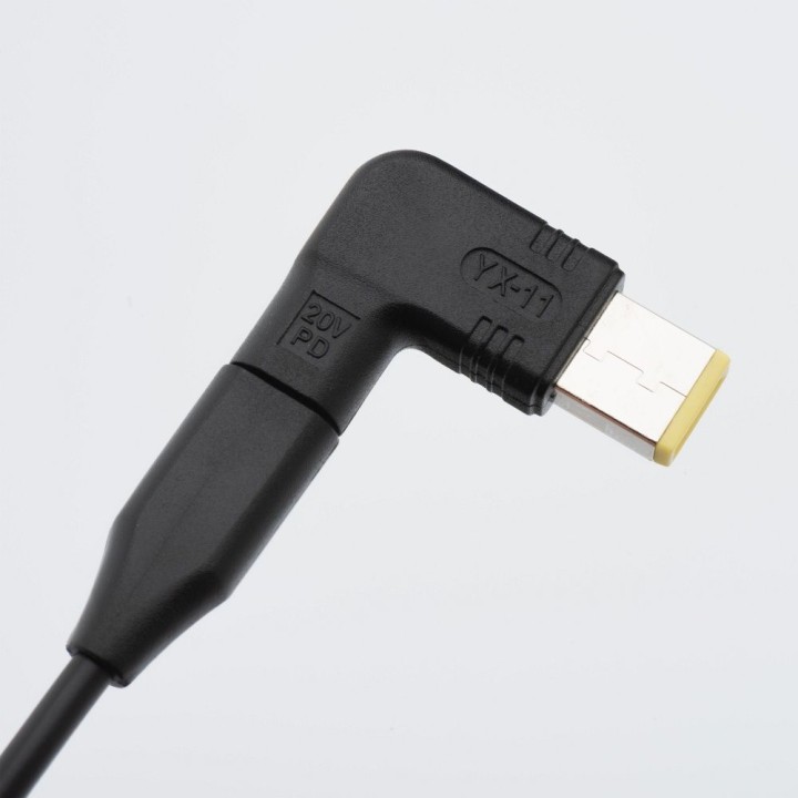 Universal laptop power adapter 65W Forcell F-Energy USB C + 6 tips E856 black