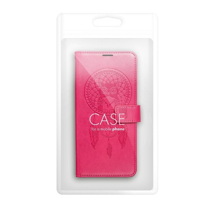 Flip case for iPhone 16e (SE 4 2025) Mezzo Book dreamcatcher magenta