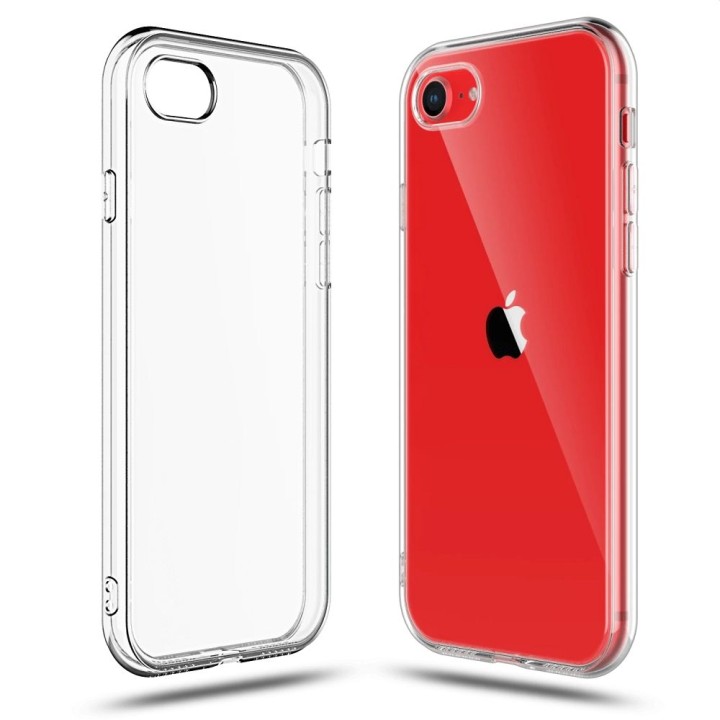 Чехол для iPhone 7 / 8 / SE 2020 / SE 2022 Clear Case 2 mm Box прозрачный
