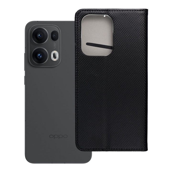 Чехол с клапаном для Oppo Reno 13 PRO 5G Smart Case Book черный
