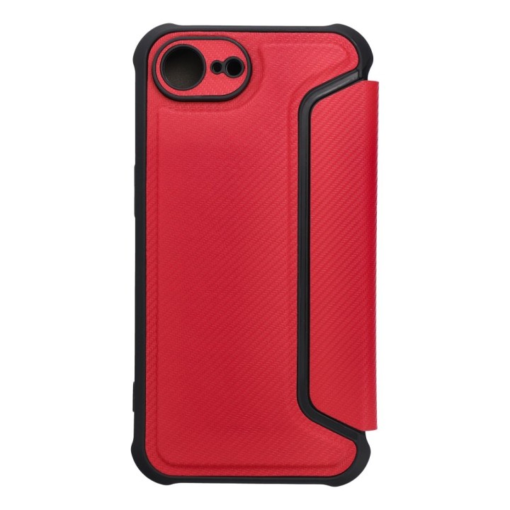 Чохол з клапаном для iPhone 16e (SE 4 2025) Razor Book червоний