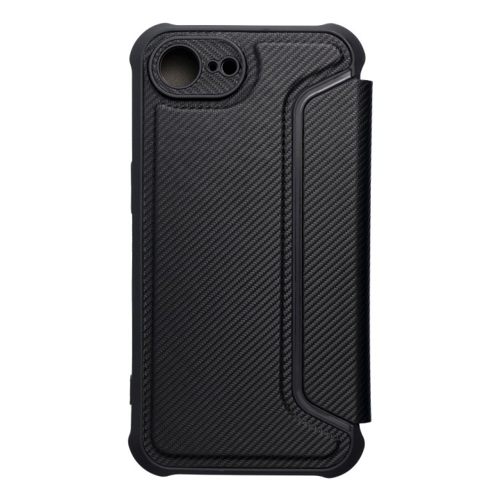 Чохол з клапаном для iPhone 16e (SE 4 2025) Razor Book чорний