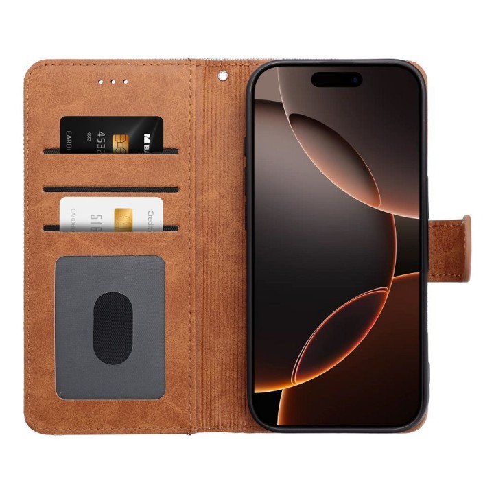 Чохол з клапаном для iPhone 16e (SE 4 2025) Jeans Book чорний