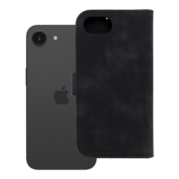 Чохол з клапаном для iPhone 16e (SE 4 2025) Tender Book чорний