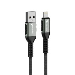 Кабель USB A для Lightning Forcell F-Energy 2,4A 12W Cafule 0,5 m C257 чорний