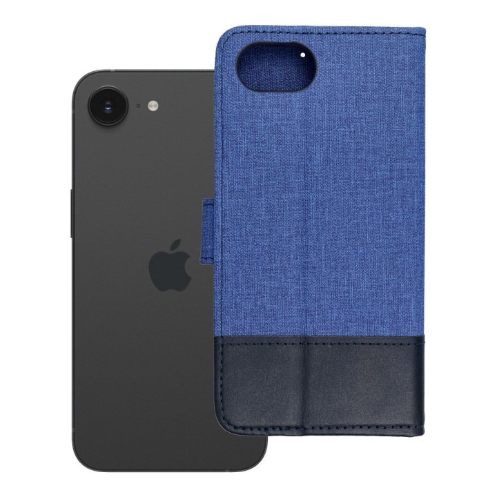 Чехол с клапаном для iPhone 16e (SE 4 2025) Gomma Book синий