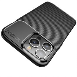 Case for Samsung A23 5G Carbon Premium black