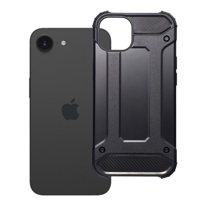 Чехол для iPhone 16e (SE 4 2025) / 17e Armor черный