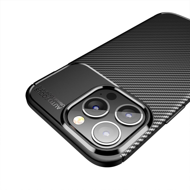 Case for Samsung A23 5G Carbon Premium black