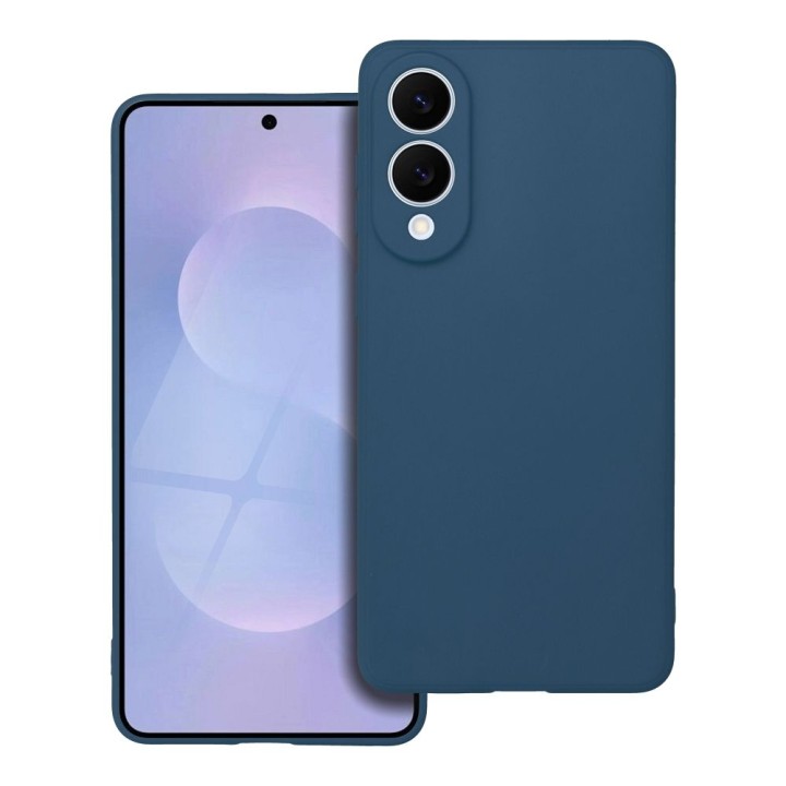 Чехол для Samsung S25 EDGE Soft темно-синий