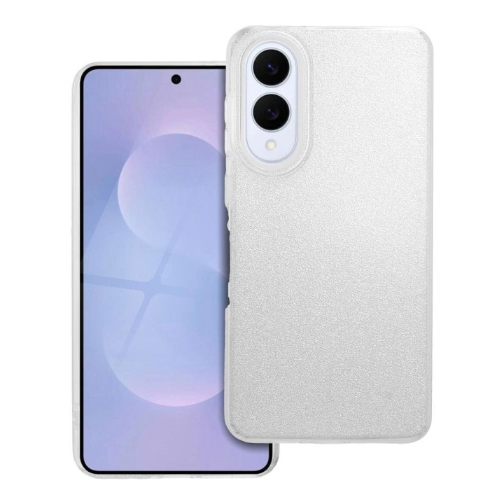 Etui na Samsung S25 EDGE Shining srebrne