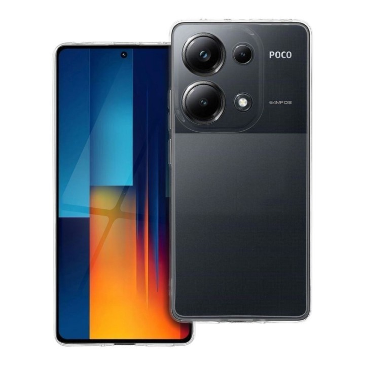 Case for Xiaomi Poco M6 PRO Clear Case 2 mm (camera protection) transparent