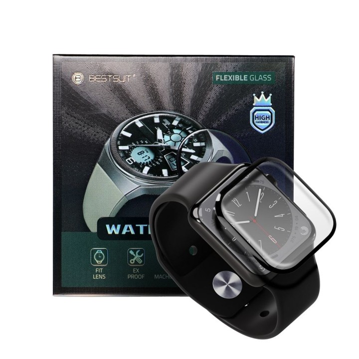 Szkło hybrydowe do Apple Watch series 8/9-45mm Bestsuit Flexible