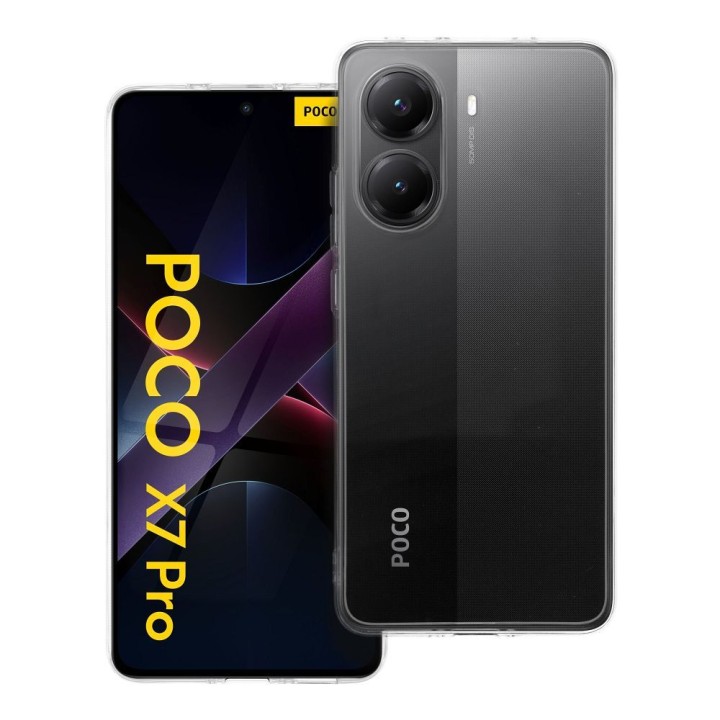 Чехол для Xiaomi Poco X7 PRO Clear Case 2 mm (camera protection) прозрачный