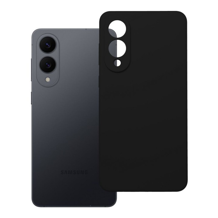 Чохол для Samsung S25 EDGE Silicone 2mm (camera protection) чорний