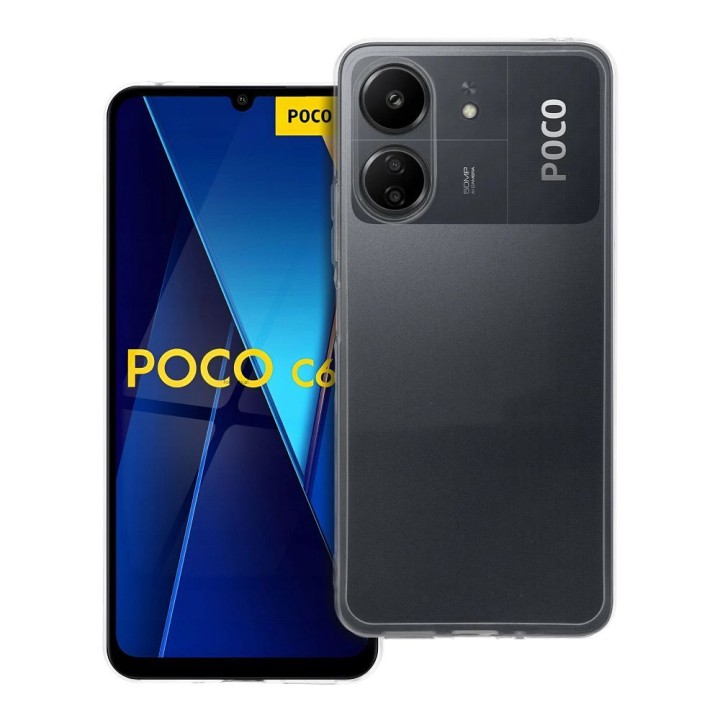 Чохол для Xiaomi Poco C65 Clear Case 2 mm (camera protection) прозорий