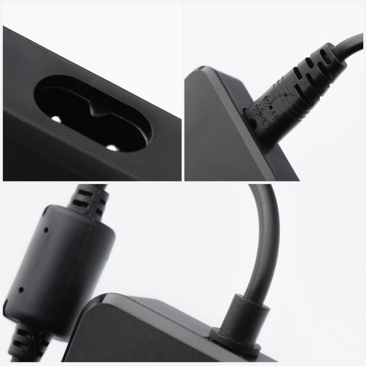 Универсальный блок питания для ноутбука 90W Forcell F-Energy USB C + 6 наконечников E856 черный