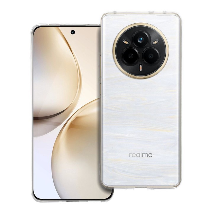 Чехол для Realme 14 PRO PLUS Clear Case 2 mm (camera protection) прозрачный