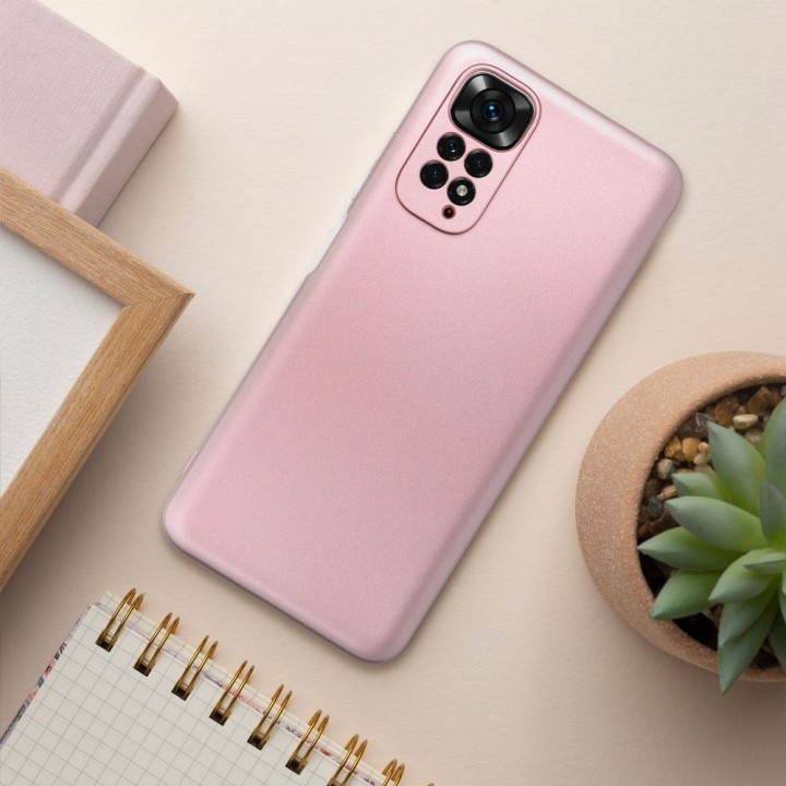 Case for Xiaomi Redmi Note 14 PRO 4G Metallic pink