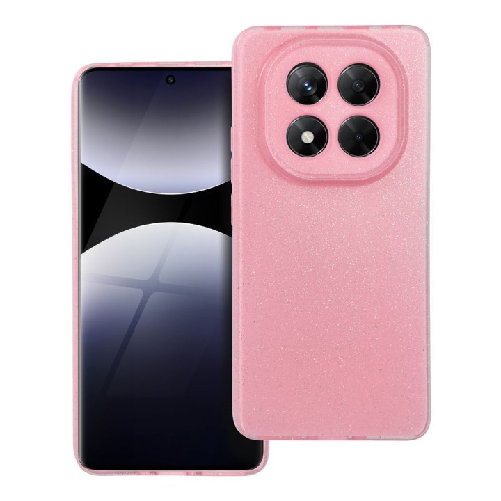 Case for Xiaomi Redmi Note 14 PRO 4G Clear Case 2 mm Blink pink