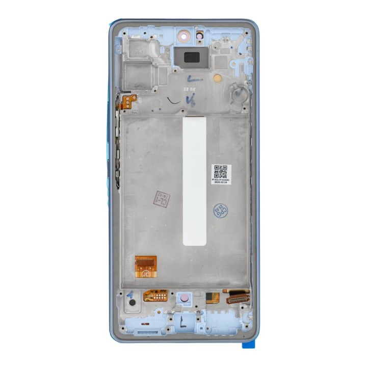 LCD дисплей для SAMSUNG A53 A536 HARD OLED с рамкой синий