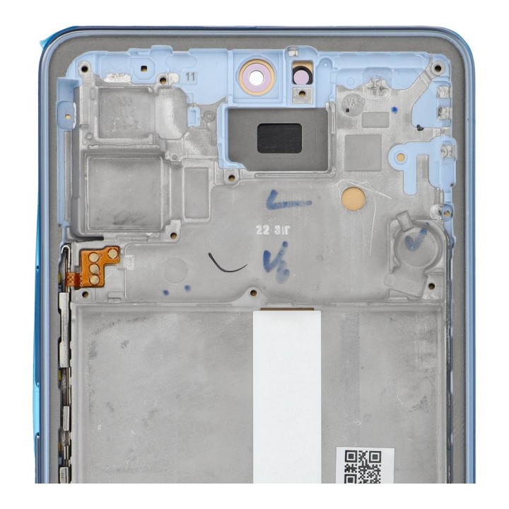 LCD дисплей для SAMSUNG A53 A536 HARD OLED с рамкой синий