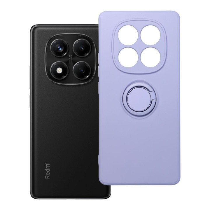 Чохол для Xiaomi Redmi Note 14 PRO 4G Silicone Ring фіолетовий