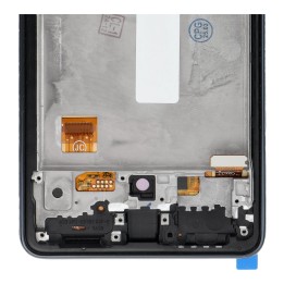 Дисплей LCD для SAMSUNG A53 A536 HARD OLED з рамкою чорний