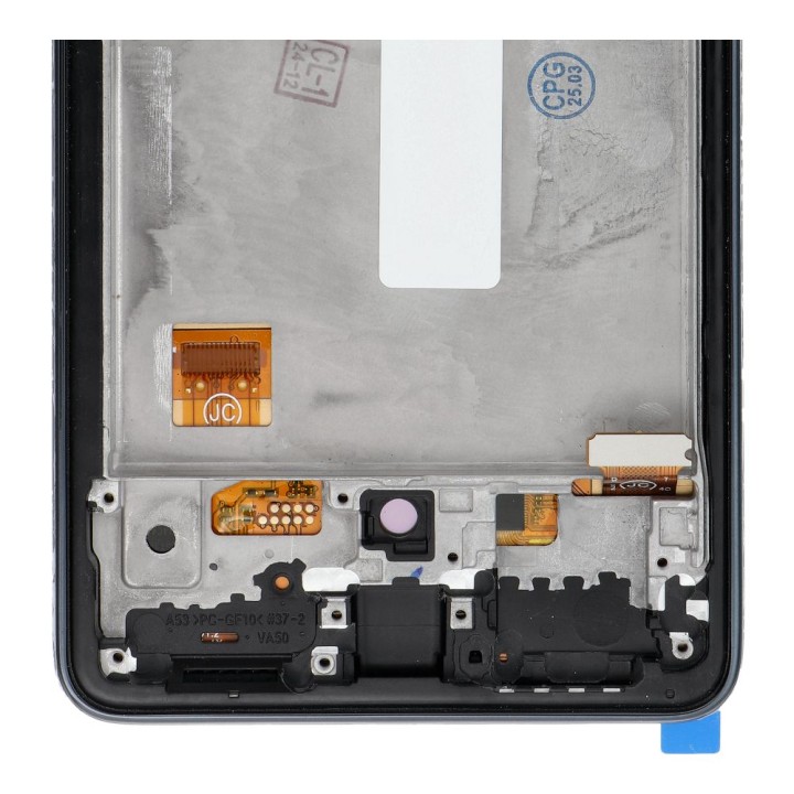 Display LCD for SAMSUNG A53 A536 HARD OLED with frame black