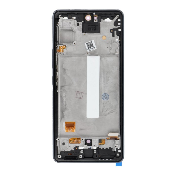 LCD дисплей для SAMSUNG A53 A536 HARD OLED с рамкой черный