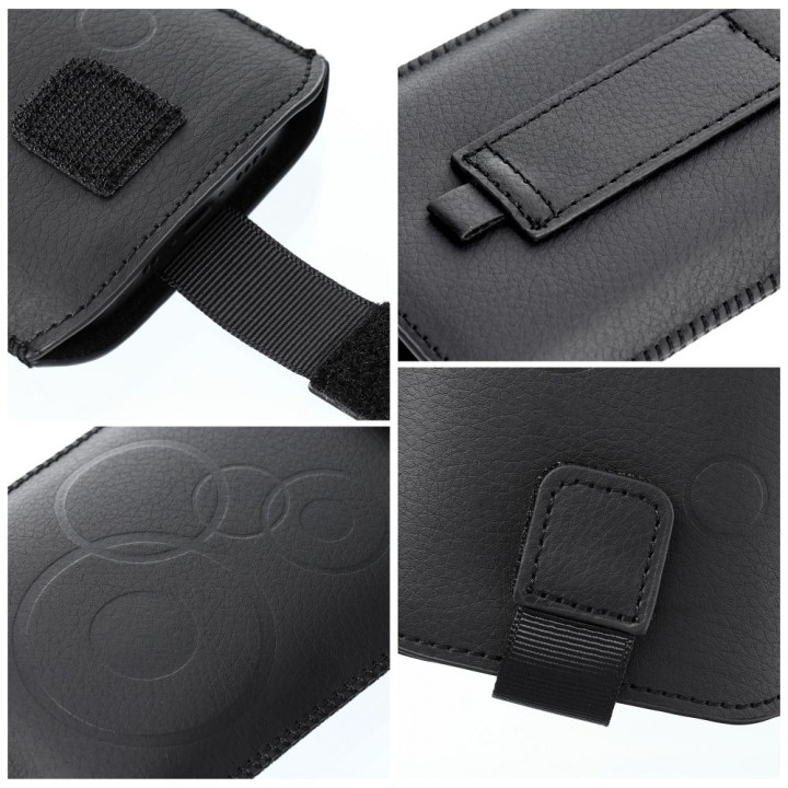 Etui wsuwane na telefon wsuwka do iPhone XR/11 " Deko czarne