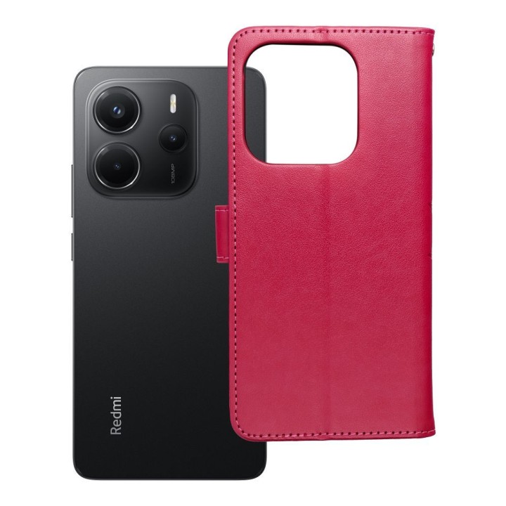 Flip case for Xiaomi Redmi NOTE 14 4G (GLOBAL - 164,84mm x 78,15mm x 8,16mm) Mezzo Book mandala magenta