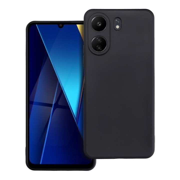Чехол для Xiaomi Poco C65 Matt черный