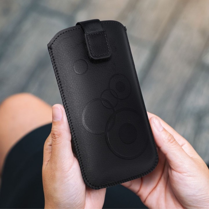 Чохол з прорізом для телефону чохол-кишеня для iPhone XR/11 " Deko чорний