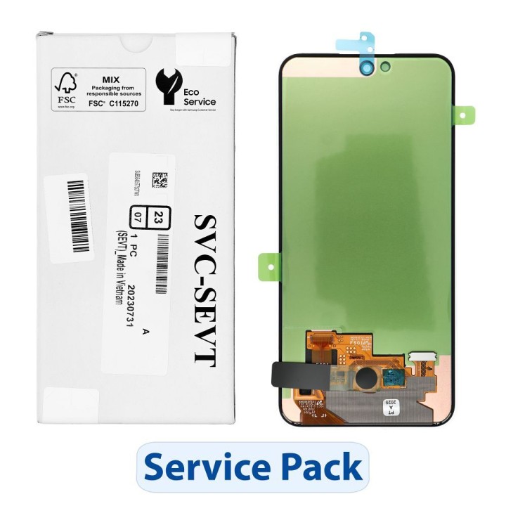 ServicePack LCD display for SAMSUNG A35 5G A356B GH82-34224A without frame
