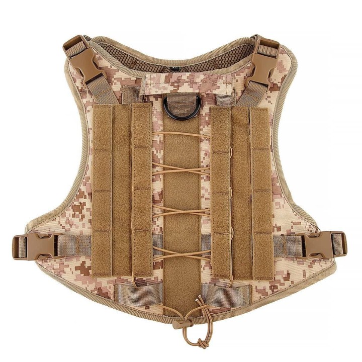 Szelki dla psa TACTICAL rozmiar XL brązowe
