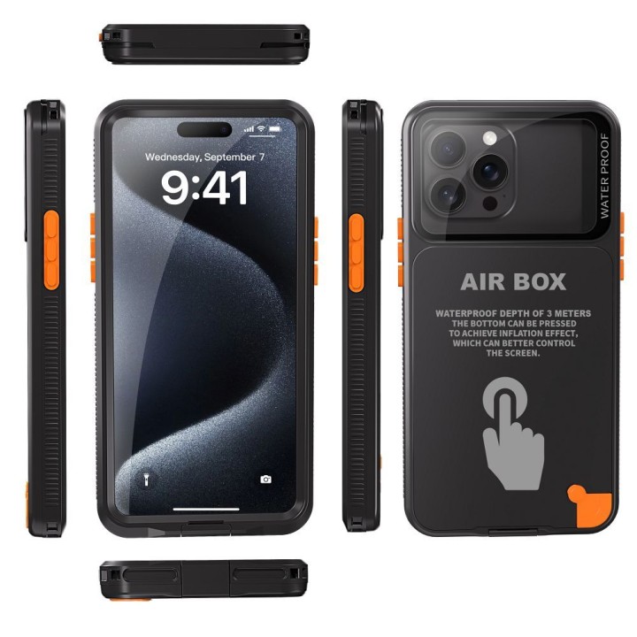 Чехол для Airbox 6.7 Shellbox водонепроницаемые черный