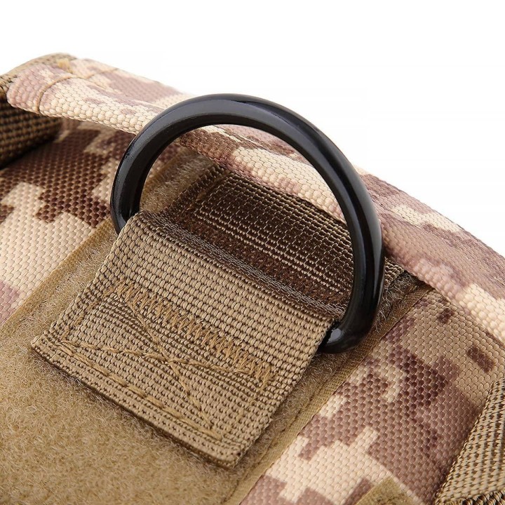 Szelki for dog TACTICAL size S brown