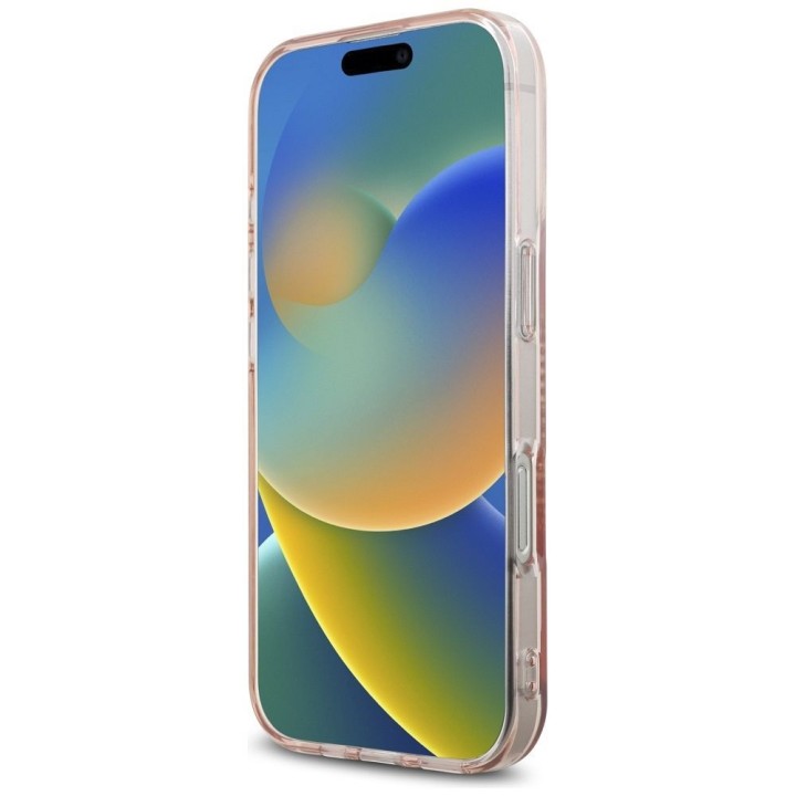 KARL LAGERFELD чехол для IPHONE 16 Pro KLHCP16LHKHDCELP (IML Rhinestones S K Head) розовый